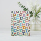 Carte Postale Antique surface composée (Debout devant)