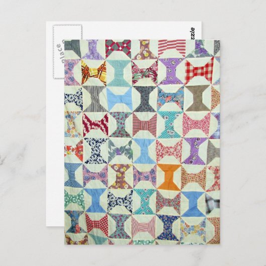 Carte Postale Antique surface composée (Devant / Derrière)