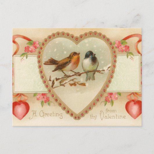 Carte postale Antique Valentine (Devant)