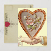 Carte postale Antique Valentine (Devant / Derrière)