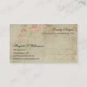 Carte postale antique vintage d'oiseau (Dos)