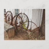 Carte Postale Antique Wagon Wheels (Devant)
