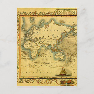 Carte postale Antique World