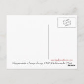 Carte Postale Antique World Map by Guillaume de L'Isle, 1720 (Dos)