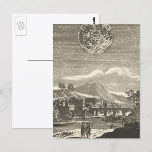 Carte Postale Antiquité Ère de la Renaissance Lune par Allain Ma