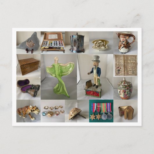 Carte Postale Antiquités et collections (Devant)