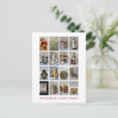 Carte Postale Antiquités et collections (Debout devant)