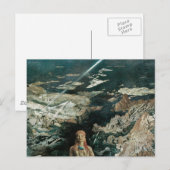 Carte Postale Antiquus de la terreur, 1908 par Leon Bakst (Devant / Derrière)