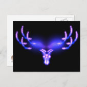 Carte Postale Antlers électriques (Devant / Derrière)