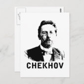 Carte Postale Anton Chekhov (Devant / Derrière)