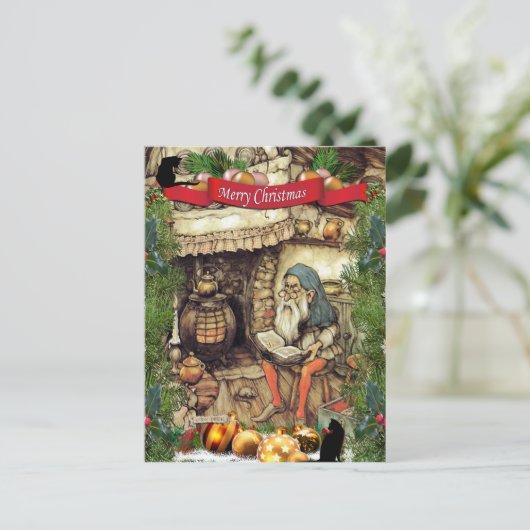 Carte postale Anton Pieck "The Fairy Tale Reader" (Debout devant)