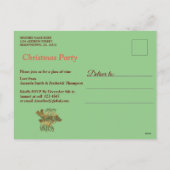 Carte postale Anton Pieck "The Fairy Tale Reader" (Dos)