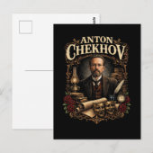 Carte Postale Anton Tchekhov (Devant / Derrière)
