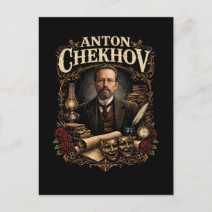 Carte Postale Anton Tchekhov