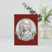 Carte Postale Antonio Vivaldi (Debout devant)