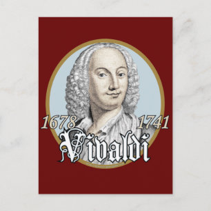 Carte Postale Antonio Vivaldi