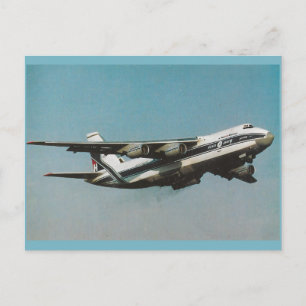 Carte Postale Antonov An-124 Ruslan Avion Cargo Vintage Aviat