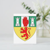 Carte Postale Antrim arms, Irlande (Debout devant)