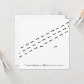 Carte postale Ants indépendante (Devant/Arrière en situation)