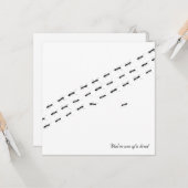 Carte postale Ants indépendante (Devant/Arrière en situation)