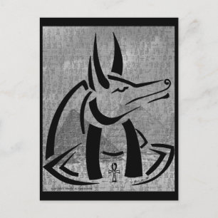 Carte postale Anubis