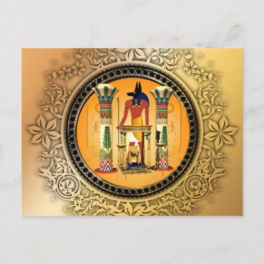 Carte Postale Anubis, égypte (Devant)