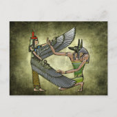 Carte Postale Anubis & Nut (Devant)