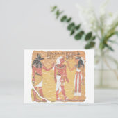 Carte Postale Anubis, Tut, Osiris (Debout devant)