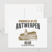Carte Postale Anvers (Devant / Derrière)