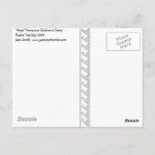 Carte Postale Anya (Dos)