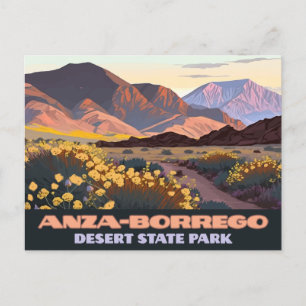 Carte Postale Anza Borrego Desert State Park Californie
