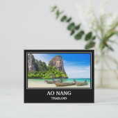 Carte Postale Ao Nang Thaïlande (Debout devant)