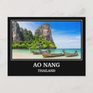 Carte Postale Ao Nang Thaïlande