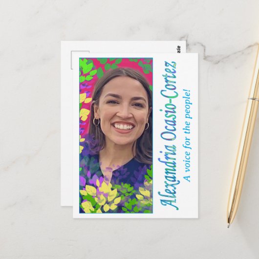 Carte postale AOC (Devant/Arrière en situation)