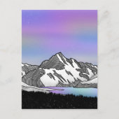 Carte Postale Aoraki Mount Cook NZ (Devant)