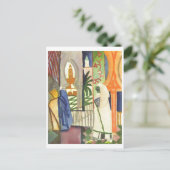 Carte Postale Août Macke - À Temple Résonne 1910-1914 (Debout devant)