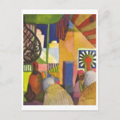 Carte Postale Août Macke - Im Basar - 1914 Au Bazar (Devant)