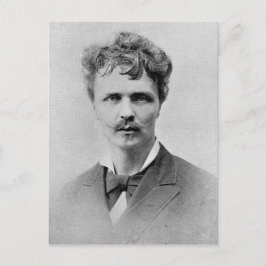 Carte Postale août Strindberg, 1er janvier 1884 (Devant)