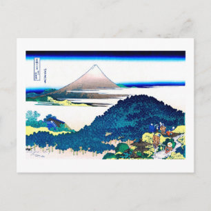 Carte Postale Aoyama enza-no-matsu Hokusai