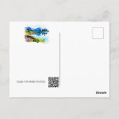 Carte Postale *~* AP19 QR Mariage Mountain Nature (Dos)