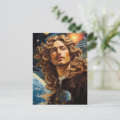 Carte Postale *~* AP50 Imaginaire Universe Cosmic Handsome Flowe (Debout devant)