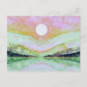 Carte Postale *~* AP67 Pastel Peinture d'Art Abstrait Nature (Devant)