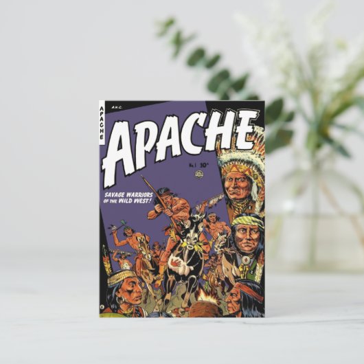 Carte Postale Apache 1 (Debout devant)