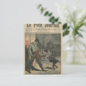 Carte Postale Apache est une nuisance pour Paris (Debout devant)