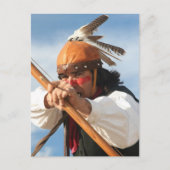 Carte Postale Apache Warrior (Devant)