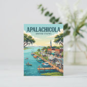 Carte Postale Apalachicola Floride (Debout devant)