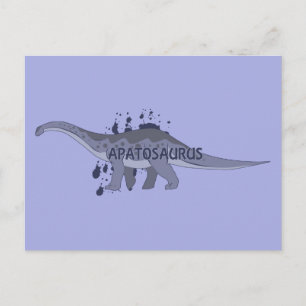 Carte Postale Apatosaure