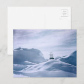 Carte Postale Aperçu du navire Endurance Antarctique (Devant / Derrière)
