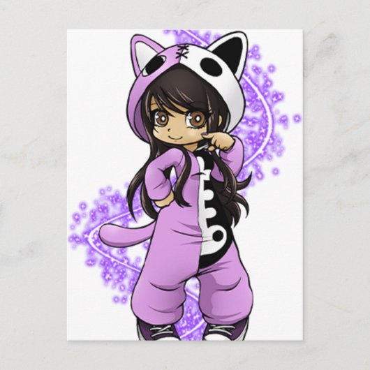 Carte Postale Aphmau Official Limited Edition (Devant)
