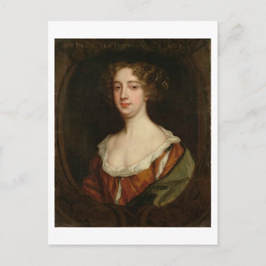 Carte Postale Aphra Behn (1640-89) (huile sur toile) (Devant)